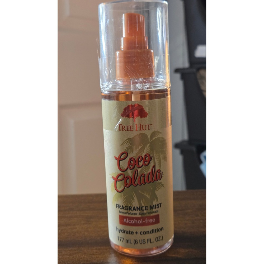 Tree Hut Coco Colada Fragrance Mist 6oz Alcohol Free Tropical Coconut Pineapple